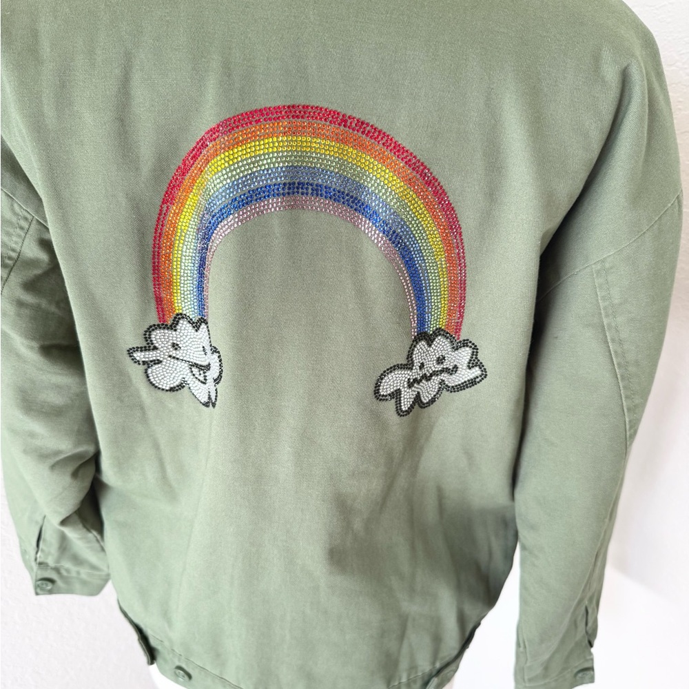 Forever 21 Unisex Rainbow Jacket - Picture 9 of 13